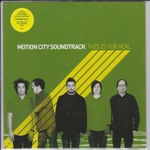 MOTION CITY SOUNDTRACK / THIS IS FOR REAL Green Vinyl