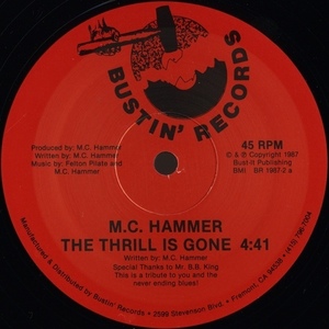 MC HAMMER / The Thrill Is Gone