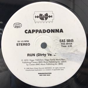 CAPPADONNA / RUN