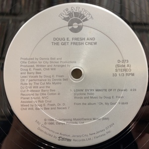 DOUG E. FRESH AND THE GET FRESH CREW / Lovin' Ev'ry Minute Of It