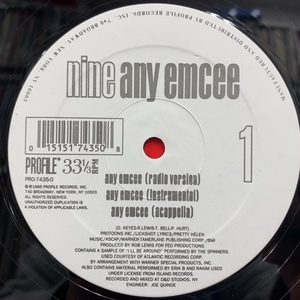 NINE / Any Emcee / Tha Cypha / Whutcha Want? (Remix)