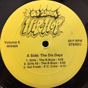 V.A. (B-BOY、 P.C. CREW、 BIZ MARKIE、 BIG DADDY KANE) / OLD SCHOOL HIP-HOP VOLUME 5