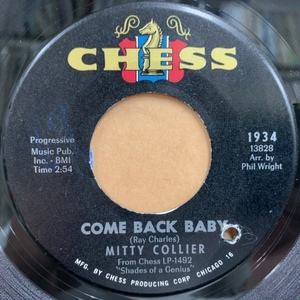 MITTY COLLIER / Come Back Baby / Ain't That Love