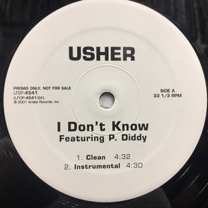 USHER / I DON'T KNOW