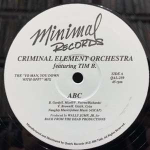 CRIMINAL ELEMENT ORCHESTRA / ABC / OPP