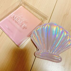 !再値下げ!シェルポーチ&メイクアップツールセット