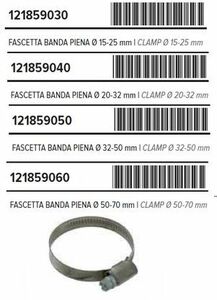 RMS 12185 9060 after market all-purpose hose clamp 50-70mm( diameter ) 2 piece 