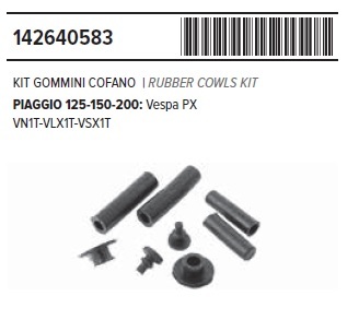 RMS 14264 0583 社外 フック側ブッシュキット(エンジンカバー) ベ