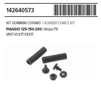 RMS 14264 0573 社外 フック側ブッシュキット(エンジンカバー) ベ