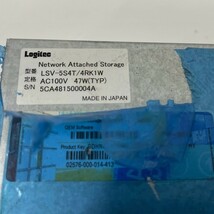 @SM385 秋葉原万世商会 ロジテック NAS (WinStorageServer2012R2) LSV-5S4T/4RK1W 4トレイ Atom D525 1.80GHz メモリ4G ジャンク品 起動可_画像4