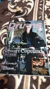 雑誌☆リズム＆ドラムマガジン☆2007/4☆Stewart Copeland☆付録CD付き