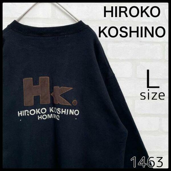 【入手困難】HIROKO KOSINO ヒロコ コシノ スウェット トレーナー ９０s Lサイズ