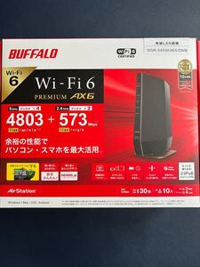 BUFFALO Wi-Fiルーター WSR-5400AX6S-MB