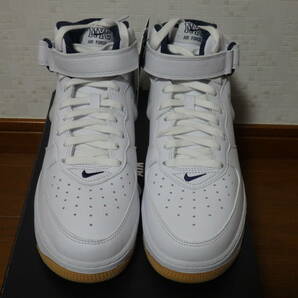 即決☆レア！限定！♪新品 NIKE ナイキ AIR FORCE 1 '07 MID QS NYC エアフォース１ ミッド ニューヨーク 26.5cm♪25周年♪SWOOSH 50周年の画像4