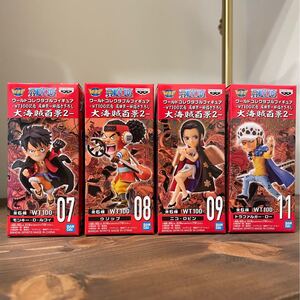 ワンピース ワールドコレクタブルフィギュア ワーコレ WT100記念 尾田栄一郎描き下ろし 大海賊百景2 4種セット