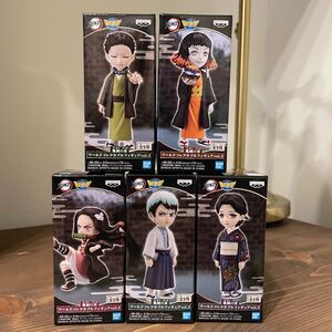 鬼滅の刃 ワールドコレクタブルフィギュア ワーコレ WCF vol.2 竈門禰豆子 愈史郎 珠世 矢琶羽 朱紗丸 全5種セット