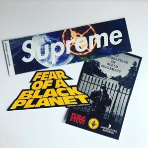 Supreme X UNDERCOVER X PUBLIC ENEMY Sticker Set ステッカー セット　