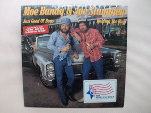 ＊【LP】Moe Bandy & Joe Stampley／Just Good Ol' Boys（JC36202）（輸入盤）シュリンク付