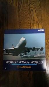 LD レーザーディスク WORLD WINGs WORLD ルフトハンザ Lufthansa 飛行機 航空 空