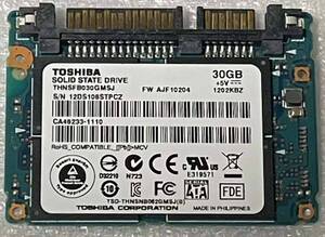 SSD TOSHIBA THNSFB030GMSJ 30GB 121921