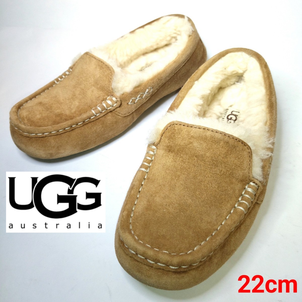 新作✨ ウォータープルーフ UGG アンスレー モカシン ブラック US6
