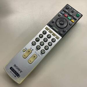 K29-069【ジャンク・返品不可】SONY RM-JD008 (KDL-20S2500 KDL-32S2500 KDL-40S2500 KDL-46S2500用)リモコン　塗装ハゲ