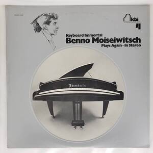 良盤屋 C-6678◆LP◆輸入盤 Moiseiwitsch Plays Again - In Stereo ★シューマン＝カーニバル★ブラームス＝奇想曲ロ短調Op。76 送料480