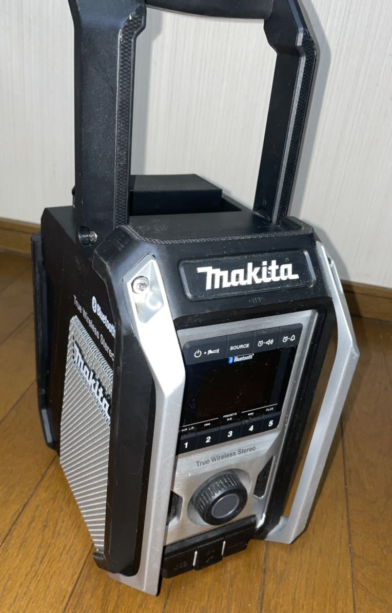 未使用新品マキタ(makita) 充電式ラジオ 黒 MR113B 1台 免税品購入 www