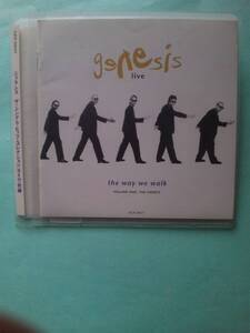 【送料112円】ソCD2116 Genesis Live / The Way We Walk / ジェネシス / ザ シングル ヒッツ コレクション ライヴ前編 /ソフトケース入