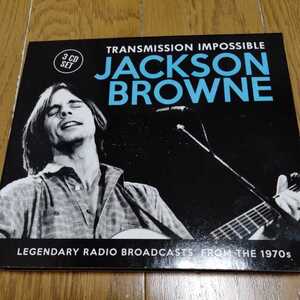 ジャクソン・ブラウン CD 3枚組 TRANSMISSION IMPOSSIBLE JACKSON BROWNE LEGENDRY RADIO BROADCASTS FROM THE 1970s