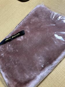  Jerry beans fake fur pochette pink 