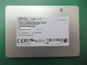 SSD512GB SATA 2.5インチMicron製SSD 1300シリーズ 新品1