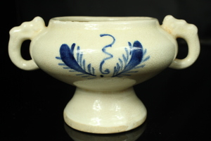 【最上】中国古玩 唐物 古七宝 七宝焼 在銘　花瓶 細密細工 時代物 極上品 初だし品 