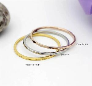 3 color cut ring stainless steel ring stainless steel ring pin key ring 
