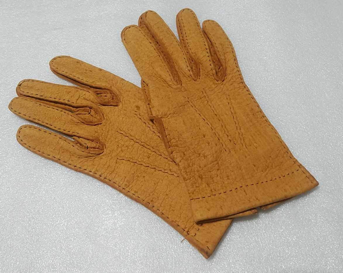 超目玉】 CAUSSE コス ペッカリーグローブ カシミアライニング