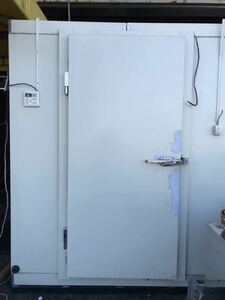 【S-693】宮崎発　日立プレハブ冷蔵庫冷凍庫ダイワ冷機1坪プレハブ冷凍庫・冷却ユニット2011年　RU-R20SLCD1日立スクロール室外機　R404A