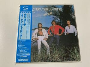 新品未開封　高音質SHMCD 国内盤　EMERSON, LAKE & PALMER エマーソン・レイク&パーマー ラヴ・ビーチ 紙ジャケ Love Beach 送料無料