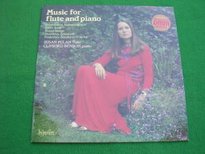 LP・UK☆SUSAN MILAN・CLIFFORD BENSON/MUSIC FOR FLUTE&PIANO/スーザン・ミラン