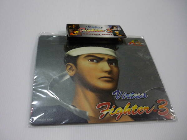 【送料無料】マウスパッド 結城晶 アキラ バーチャファイター3 1996 Virtua Fighter 当時物 セガ