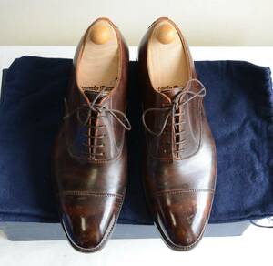 ITALY made Antonio Paone Napoli strut chip dress shoes size 7