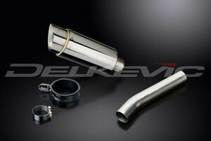 DELKEVIC スリップオンステンレスマフラー★KAWASAKI KLZ1000 VERSYS 1000 2010-2014 200mm KIT0264