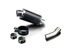 DELKEVIC スリップオンカーボンオーバルマフラー★DUCATI DIAVEL 2011-2016 225mm KIT03CT