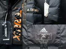 未使用 adidas TERREX ゴアテックス 高機能ダウンパーカー コート M CORD RDY ハイパードライ HyperDRY 軽量 防風 透湿 新品 定価4.95万円_画像7