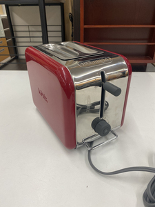 ★美品★De'Longhi デロンギ★ポップアップトースター TTM020J-RD★赤 クリーニング済