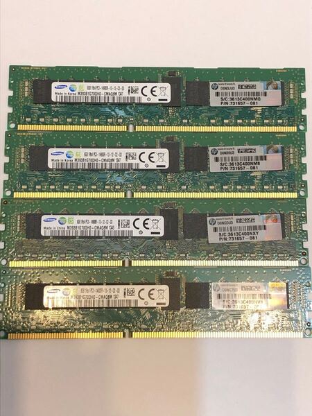 SAMSUNG DDR3 1Rx4 PC3-14900R 32GB(8G x4)