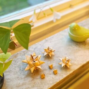【北欧手作りキット】 立体スター 白樺樹皮工芸/ネーベルスロイド