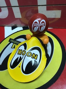 MOON EYEBALL Coin Case　ムーンアイズ　コインケース　検索用→MOONEYES　ラットフィンク　小物入れ　カード入れ