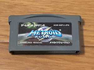 GBA メトロイド フュージョン 動作確認・端子清掃済み ゲームボーイアドバンス