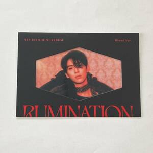 SF9 エスエフナイン えすえぷ 韓国 CD 10th Mini Album RUMINATION Blood ver. ロゴフレームカード テヤン　TAEYANG YOOTAEYANG 即決