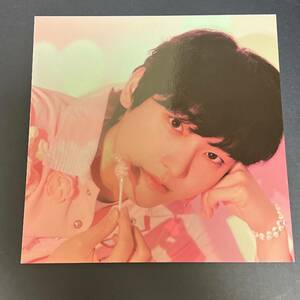 SF9 2022SEASON'S GREETINGS シーズングリーティング ニューイヤー メッセージカード スクエア フォトカード インソン INSEONG 即決